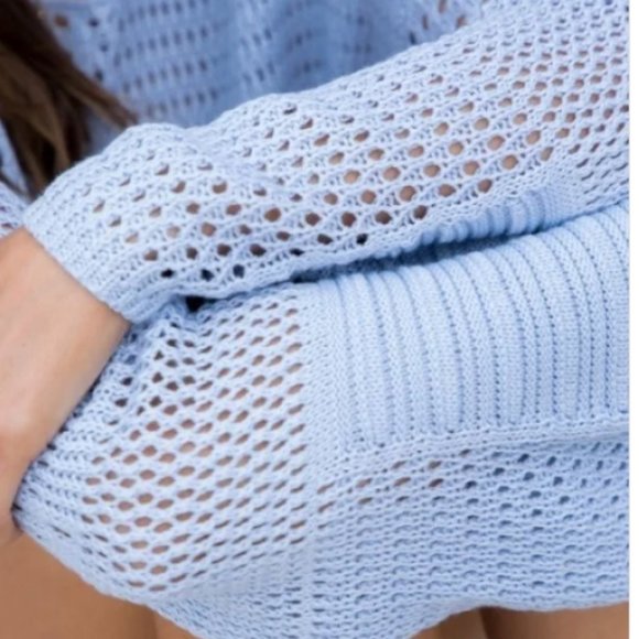 Lighten up- Blue sweater - Picture 4 of 12